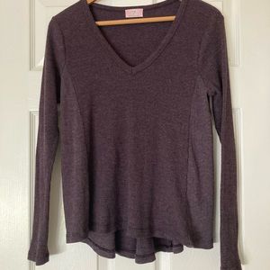 Anthropologie “Vicky” Thermal Waffle Tunic